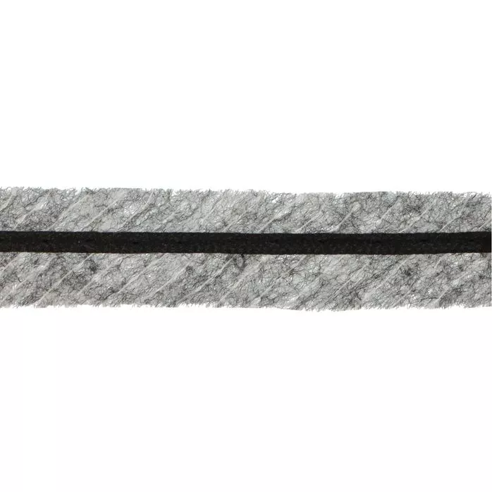 Taśma wzmacniająca szewband z tasiemką 12mm kolor szary