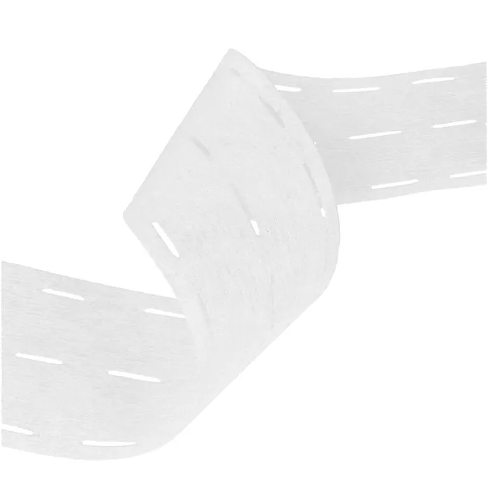 Taśma perforowana 80mm kolor biały krążek-100mb,