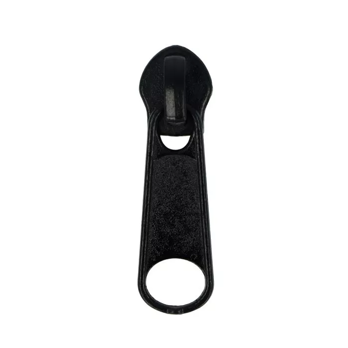 Suwak do taśmy suwakowej spiralnej #7 non-lock kolor czarny 500szt.