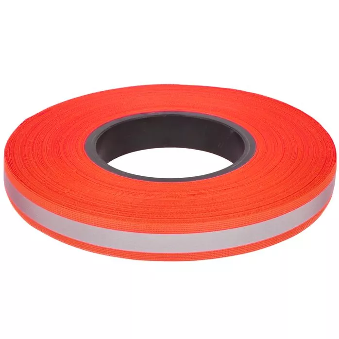 Taśma odblaskowa fluorescencyjna 20mm pomarańczowa TO-20/10