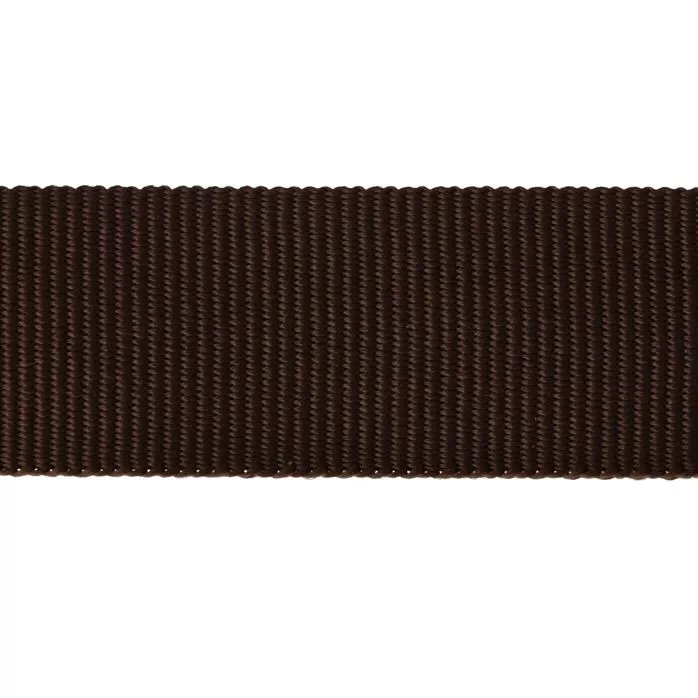 Taśma rypsowa 20mm kolor brązowy 50mb