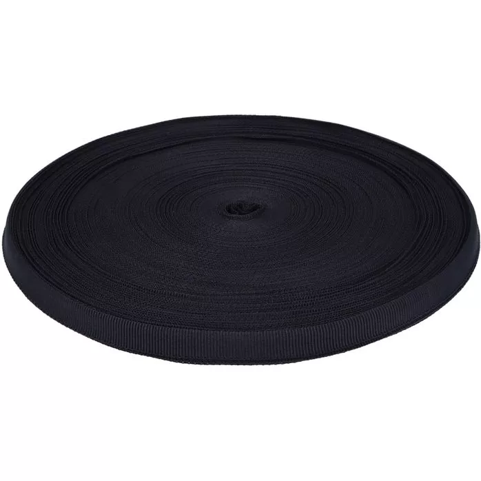 Taśma rypsowa 10mm kolor granatowy 50mb