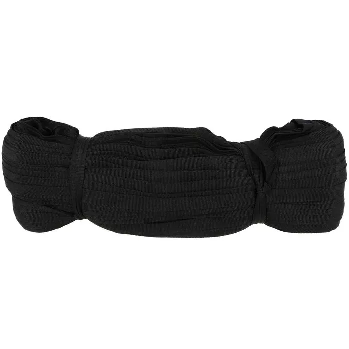 Taśma wieszakowa 10mm kolor czarny 100mb