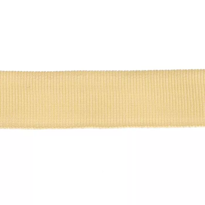 Taśma rypsowa 20mm kolor żółty 50mb