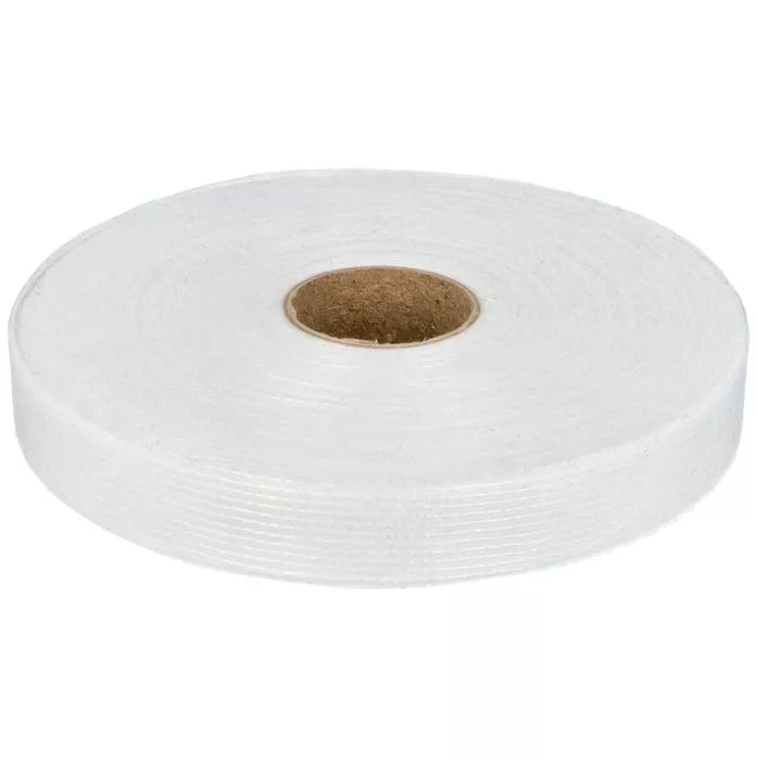 Taśma flizelinowa prosta 20mm kolor biały 100mb