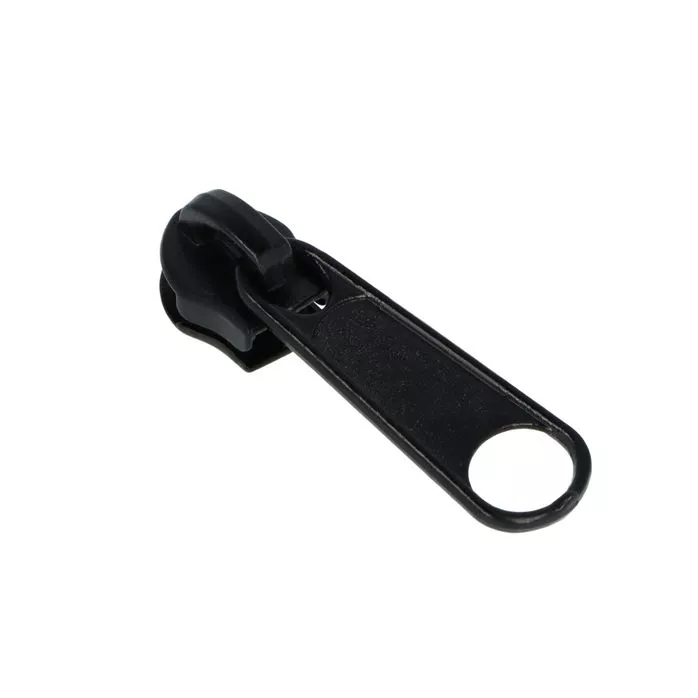 Suwak do taśmy suwakowej spiralnej #7 non-lock kolor czarny 500szt.