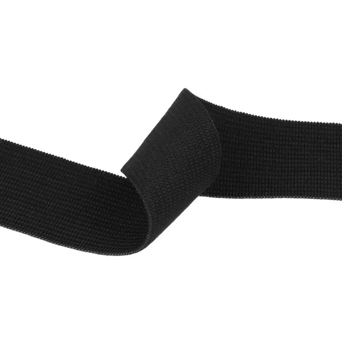 Guma dziana 30mm kolor czarny 25mb