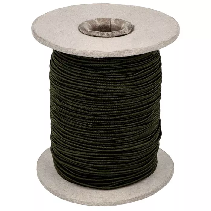 Guma okrągła kapeluszowa 1.2mm kolor khaki 100mb