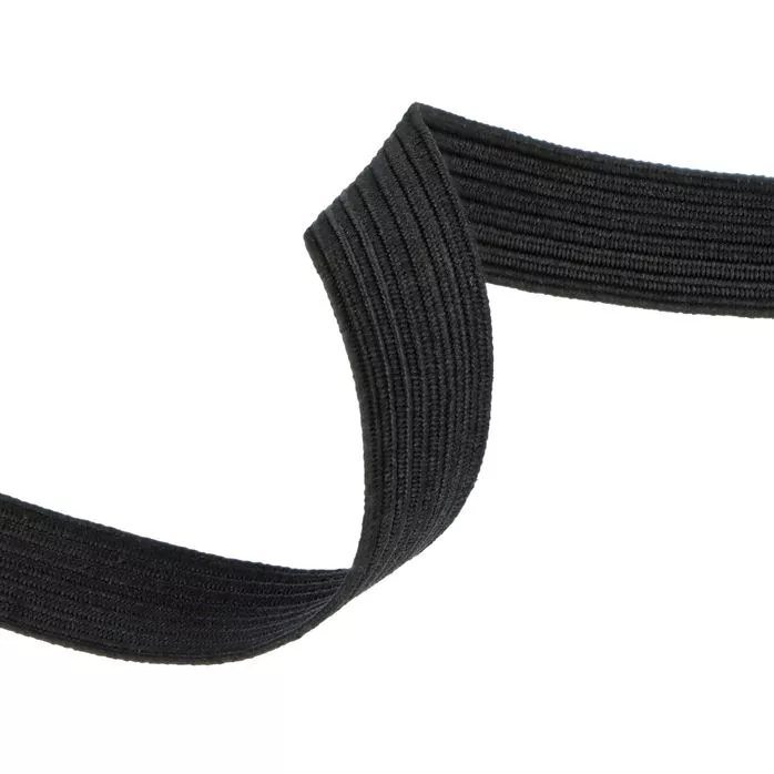 Guma pleciona 11mm kolor czarny 100mb