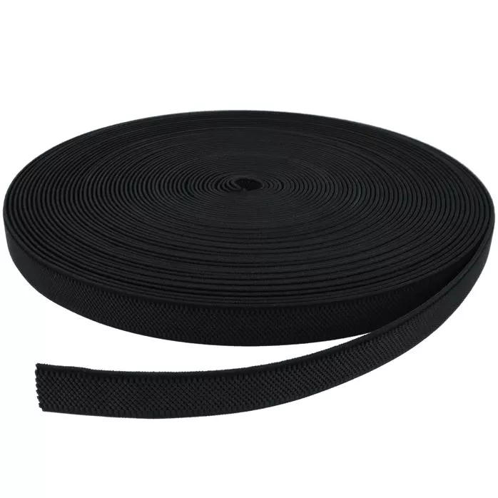 Guma szelkowa 25mm kolor czarny 25mb