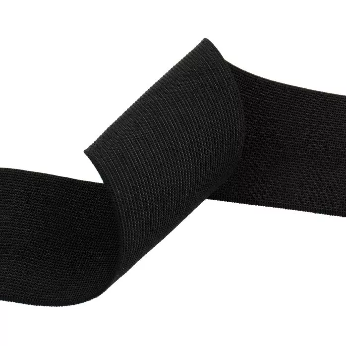 Guma tkana 60mm kolor czarny 25mb