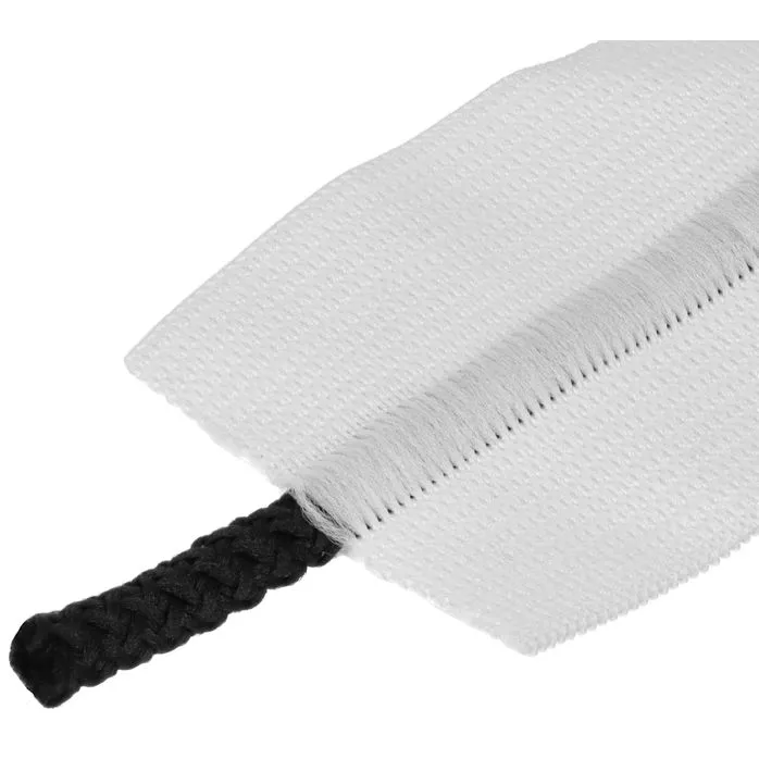 Guma ze sznurkiem 40mm kolor biały czarny sznurek 100mb
