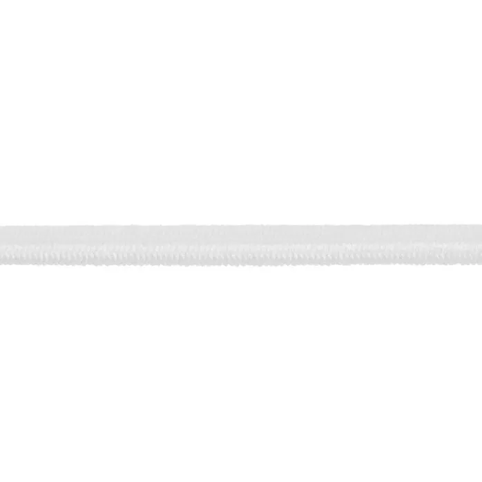 Guma okrągła 2.6mm kolor biały 50mb