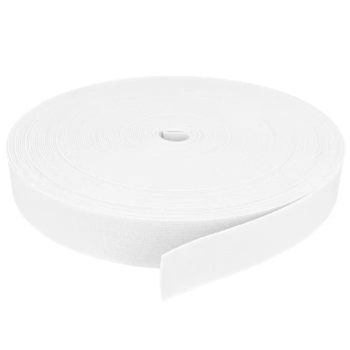 Guma obuwnicza 30mm kolor biały 25mb