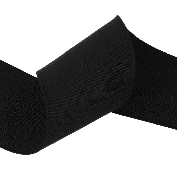 Guma obuwnicza 80mm kolor czarny 25mb