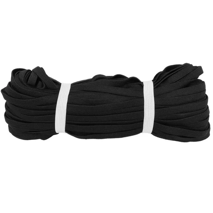 Guma dziana 7mm kolor czarny op.50mb