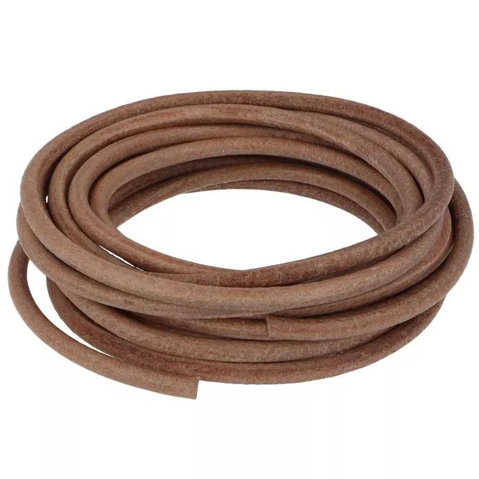 B109​ ​Pasek napędowy okrągły skórzany 1/4" 6mm