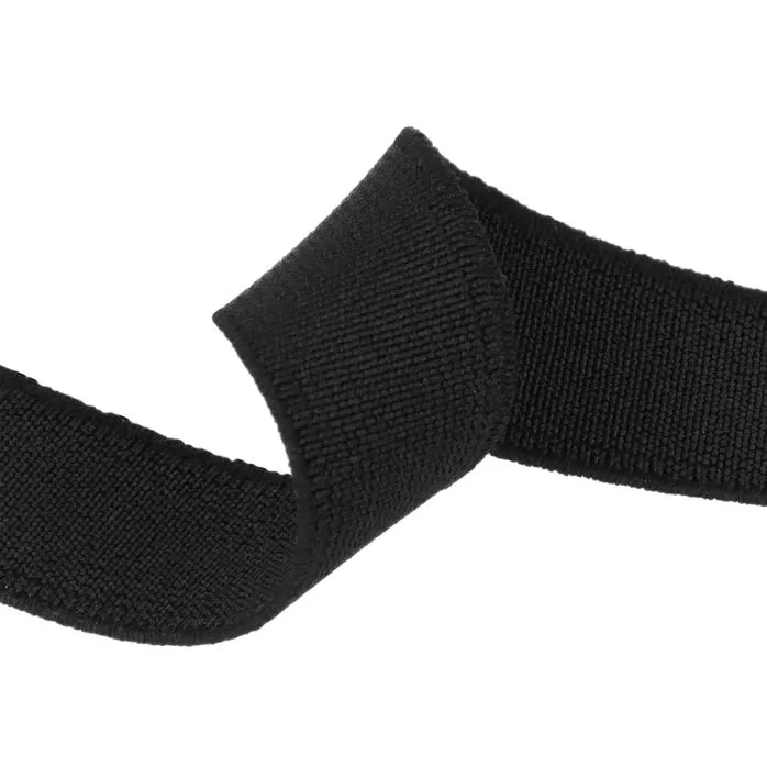 Guma obuwnicza 20mm kolor czarny 25mb