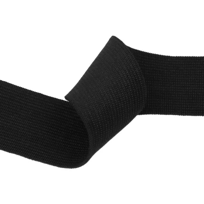Guma dziana 40mm kolor czarny 25mb