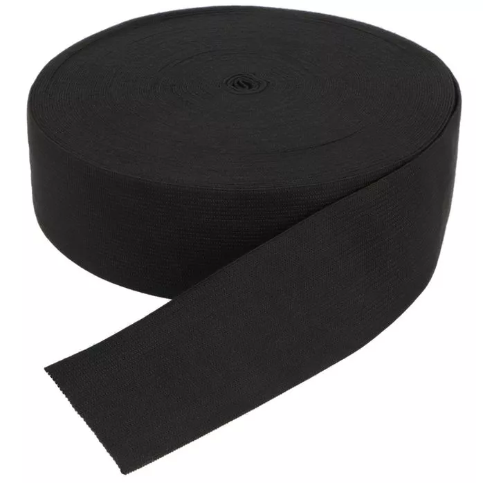 Guma dziana 50mm kolor czarny 25mb