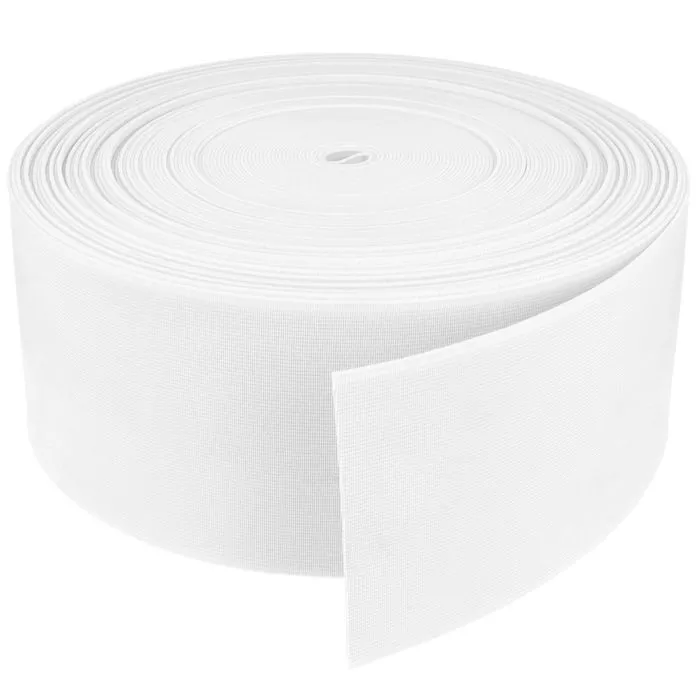 Guma obuwnicza 80mm kolor biały 25mb