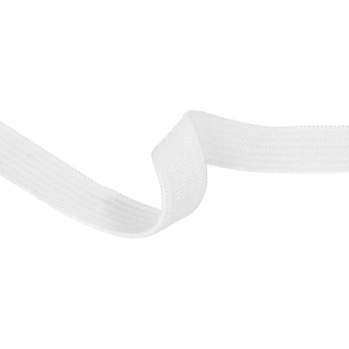 Guma dziana 10mm kolor biały 50mb