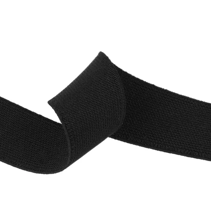 Guma obuwnicza 25mm kolor czarny 25mb