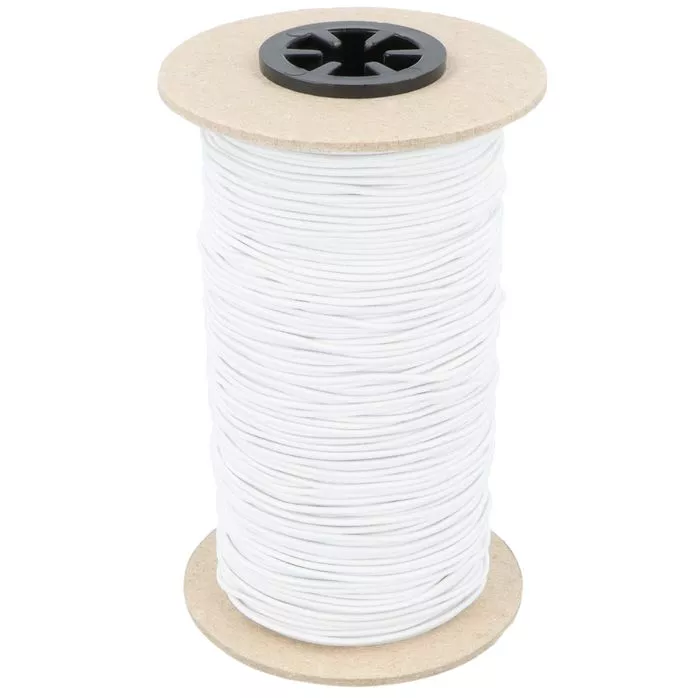 Guma okrągła 1.3mm kolor biały 100mb