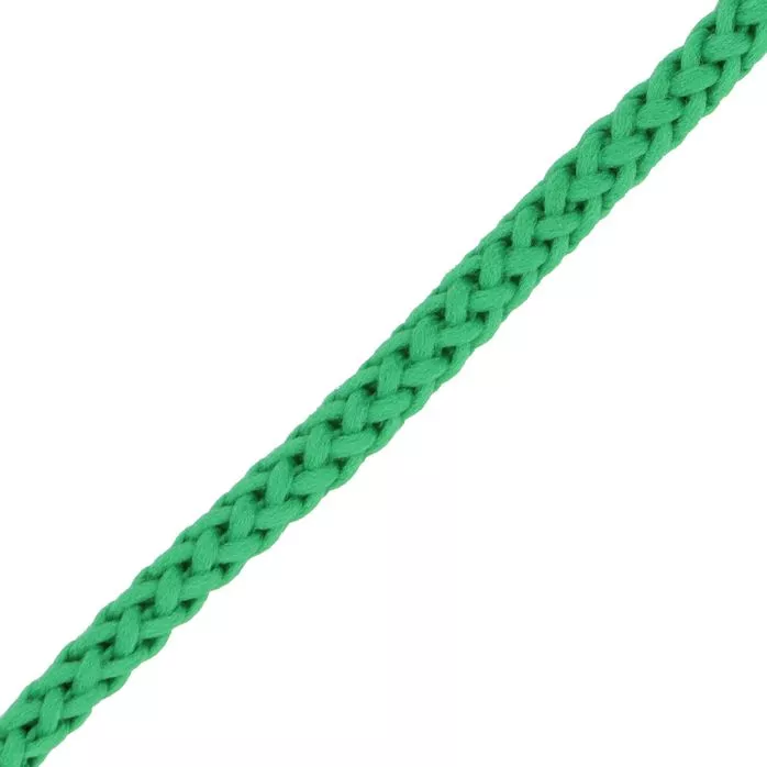 Sznurek poliestrowy 4mm kolor zielony 50mb