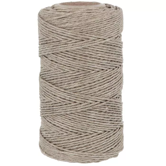 Nici lniane dratwa kolor naturalny surowy 150x5 100g