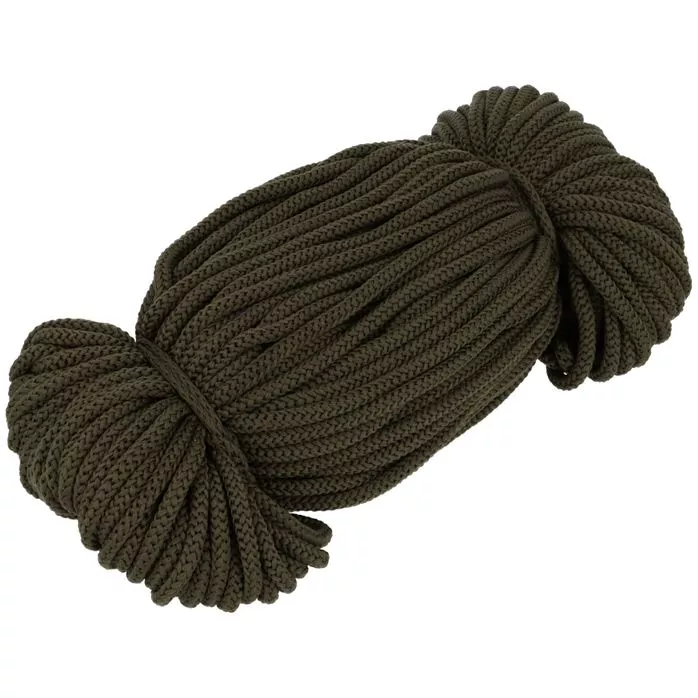 Sznurek poliestrowy 4mm kolor khaki 50mb