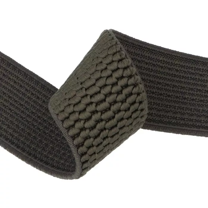 Guma szelkowa 40mm kolor khaki 25mb