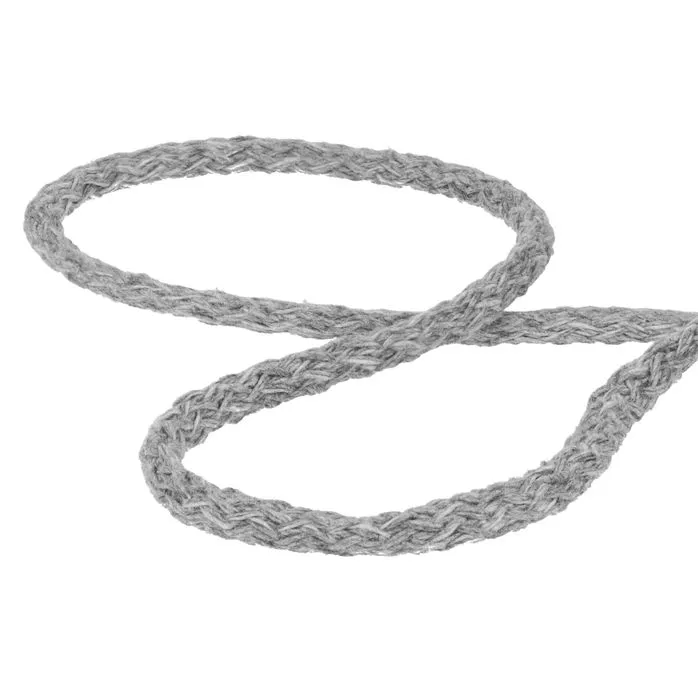 Sznurek bawełniany 5mm kolor szary 100mb