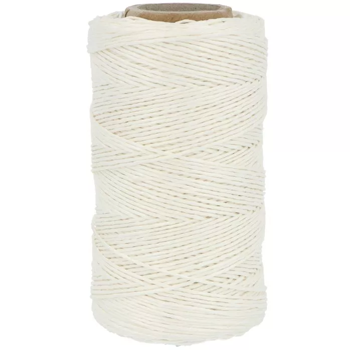 Nici lniane dratwa kolor biały naturalny 150x5 100g