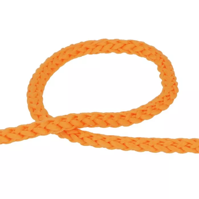 Sznurek poliestrowy 4mm kolor żółty ciemny 50mb