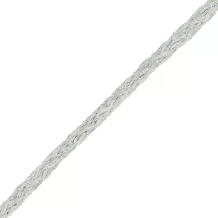 Sznurek bawełniany 5mm kolor szary jasny 100mb
