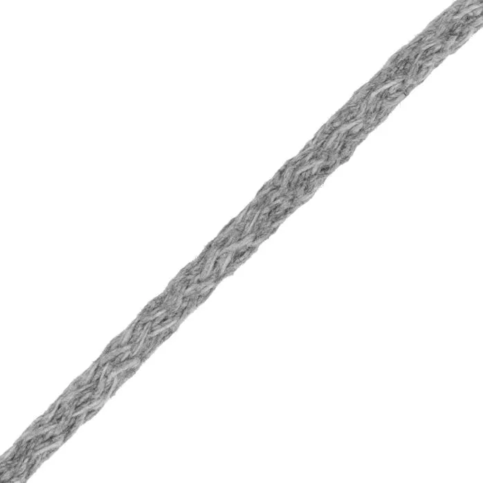 Sznurek bawełniany 5mm kolor szary 100mb