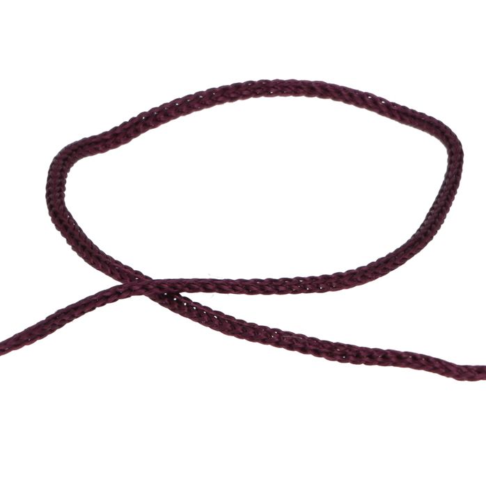 Sznurek poliestrowy 1.0mm kolor bordowy 274,2mb