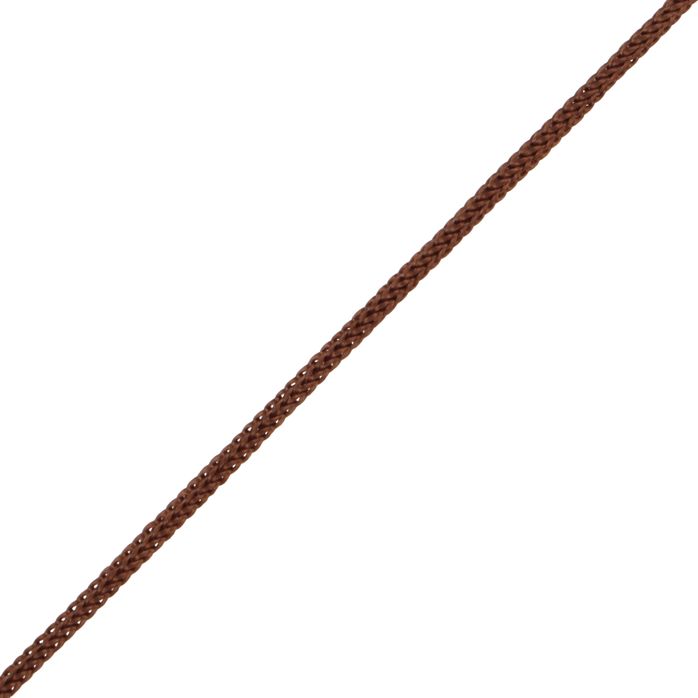 Sznurek poliestrowy 1.0mm kolor brązowy 274,2mb
