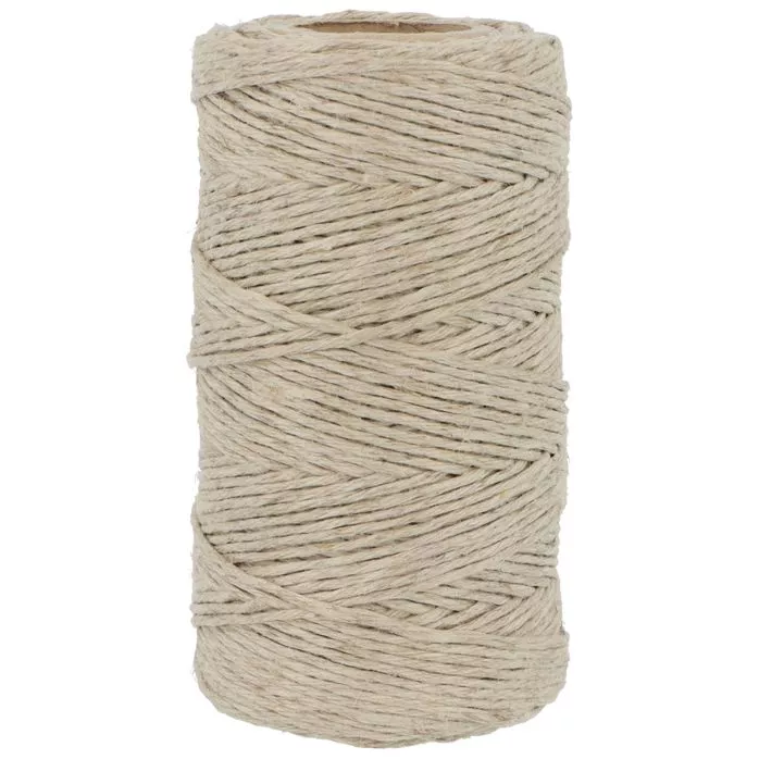 Nici lniane dratwa kolor naturalny surowy 150x8 100g