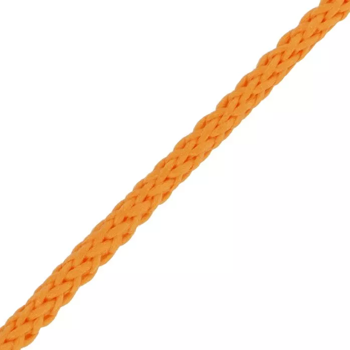 Sznurek poliestrowy 4mm kolor żółty ciemny 50mb