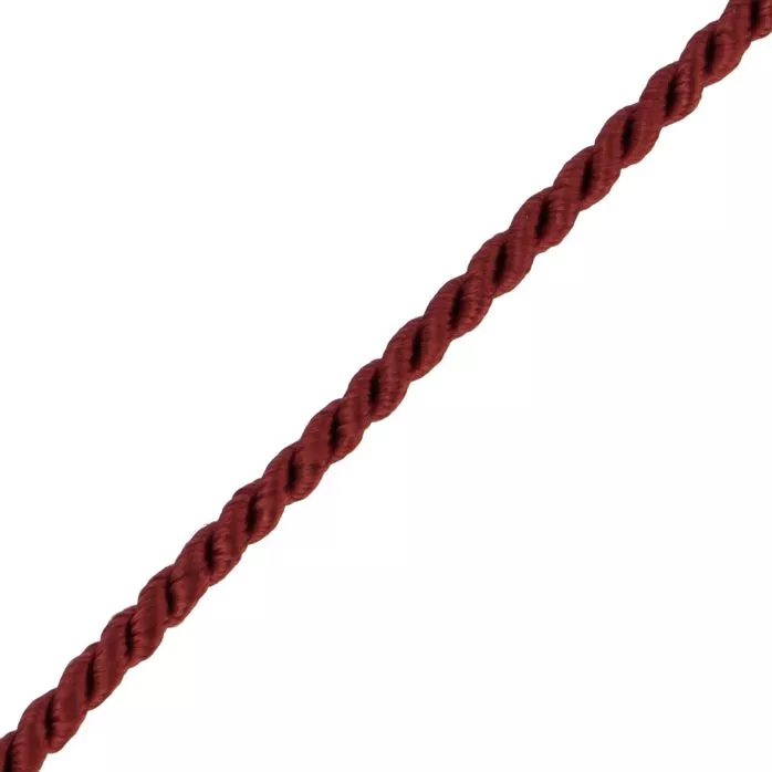 Sznurek ozdobny skręcany 2mm kolor brązowy jasny
