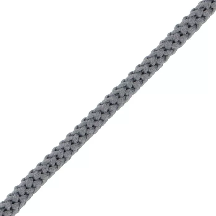 Sznurek poliestrowy 4mm kolor szary 50mb