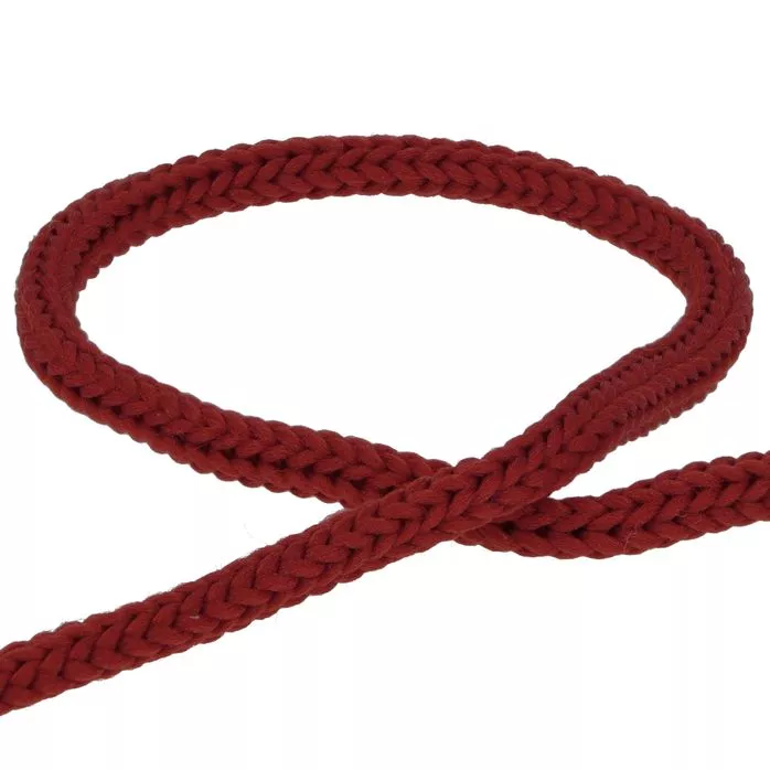 Sznurek poliestrowy 4mm kolor pomarańczowy 50mb