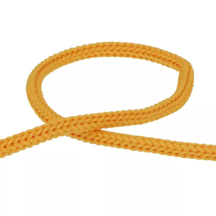 Sznurek poliestrowy 4mm kolor żółty jasny