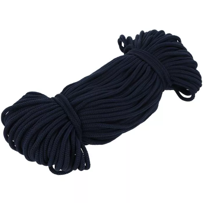 Sznurek poliestrowy 4mm kolor granatowy