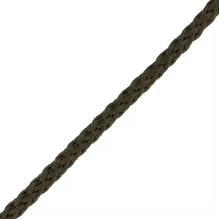 Sznurek poliestrowy 4mm kolor khaki 50mb