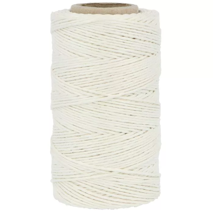 Nici lniane dratwa kolor biały naturalny 150x2 100g