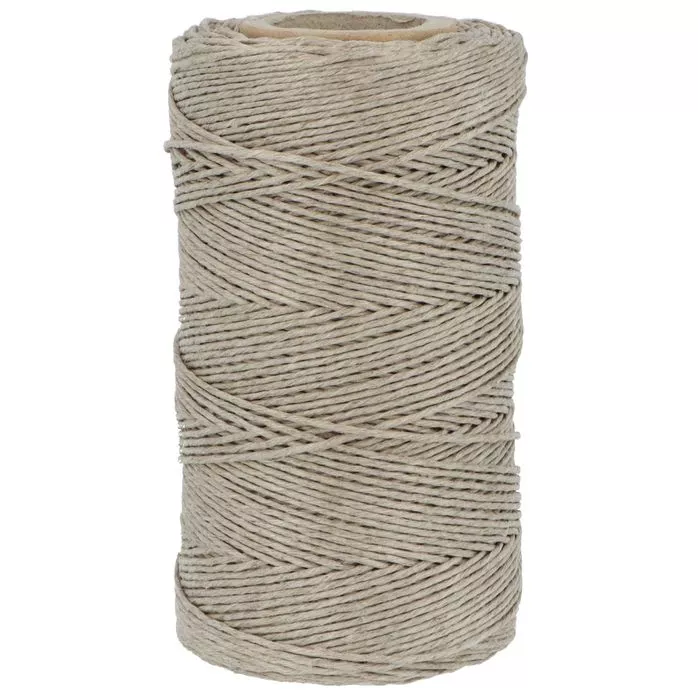 Nici lniane dratwa kolor naturalny surowy 150x4 100g