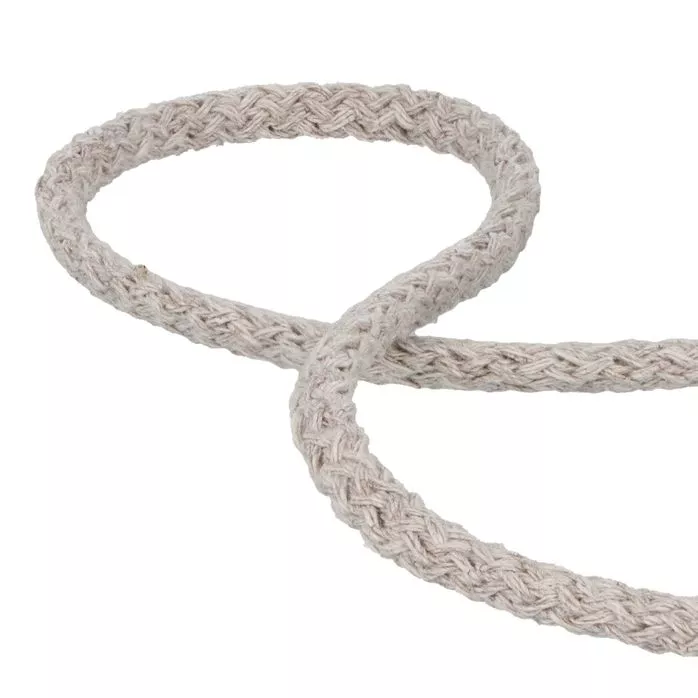Sznurek bawełniany 5mm kolor beżowy 50mb
